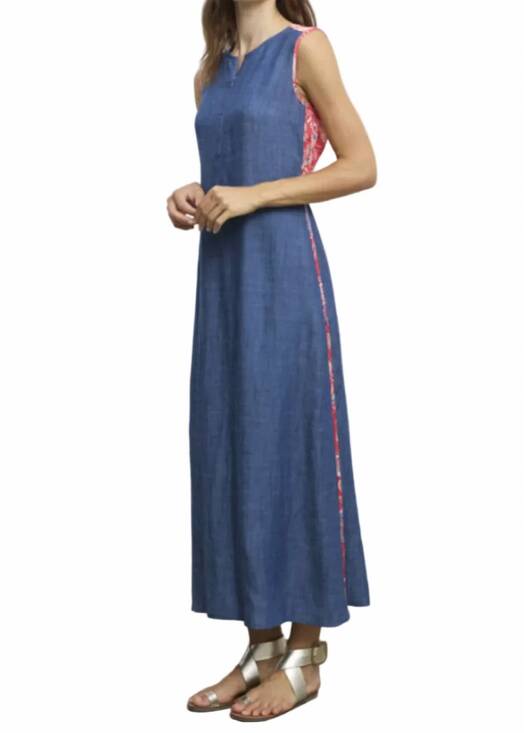 ALDO MARTINS Dresses & Skirts - NEW ALDO MARTINS long sleeveless effect dress in denim